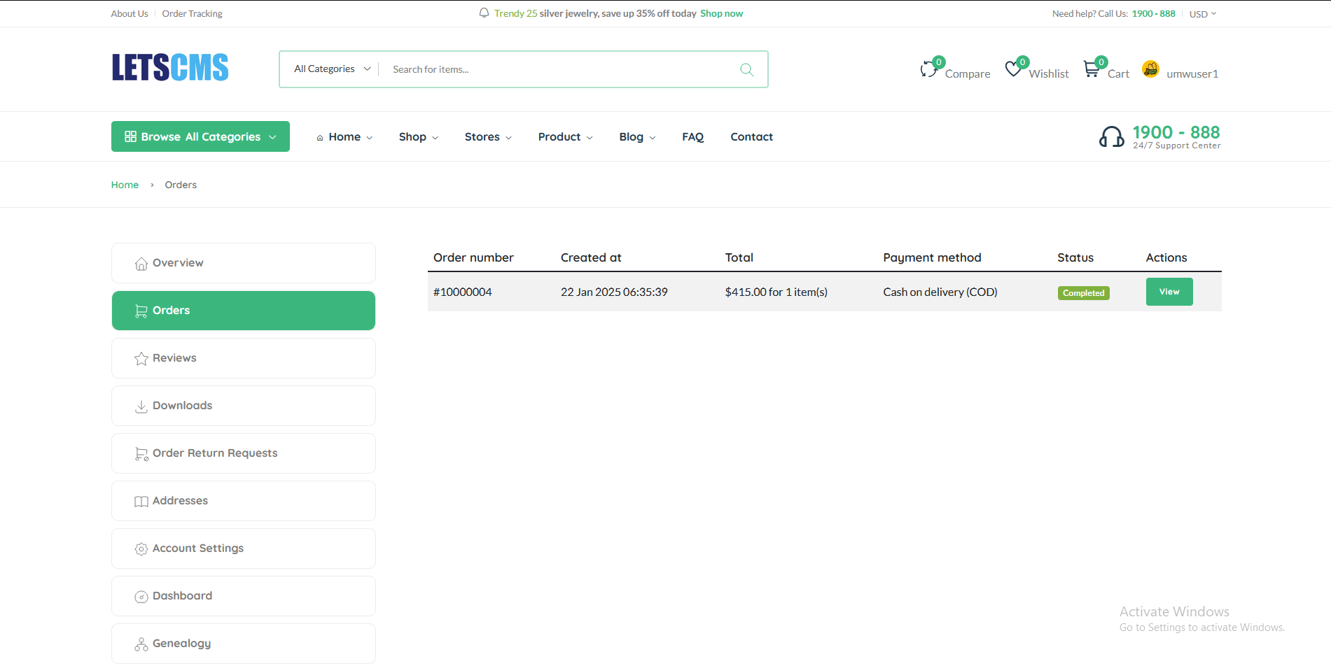 binary mlm My Orders