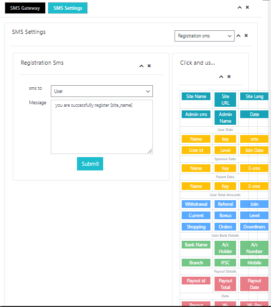 |'Wordpress'| |'letscms'| |'Unilevel mlm WooCommerce plan'| |'SMS'| |'sms settings'| |'TEXT LOCAL'| |'plivo'| |'twilio'| |'mlm settings'| |'settings'| |'mlmtrees.com'| |'mlm plan'| |'wordpress mlm plan'|