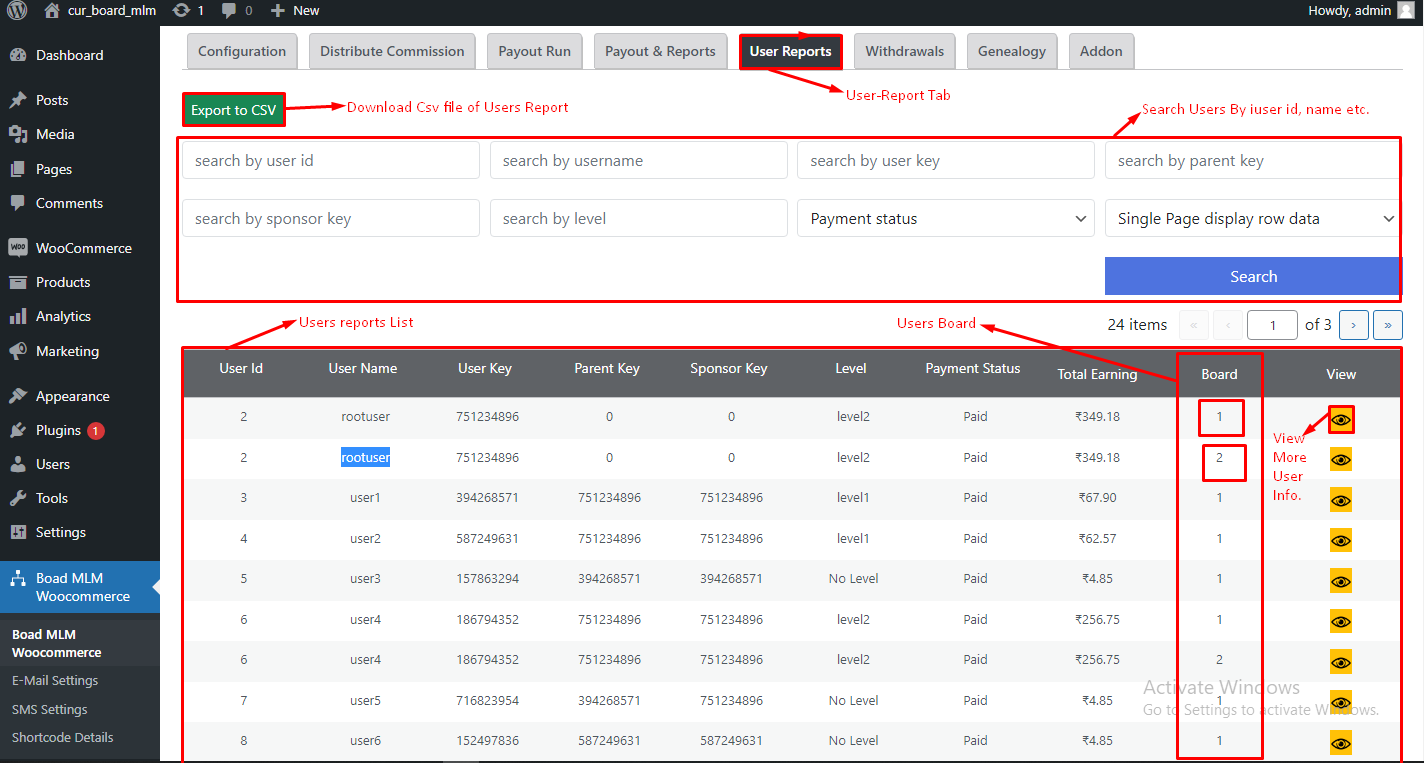 |'Wordpress'| |'letscms'| |'Board mlm WooCommerce plan'| |'user detail'| |'user data'| |'mlm settings'| |'settings'| |'mlmtrees.com'| |'mlm plan'| |'wordpress mlm plan'|